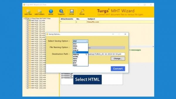 How to Convert MHT to HTML I Export MHT to HTML I Free MHT File to HTML Converter I Extract MHT Too
