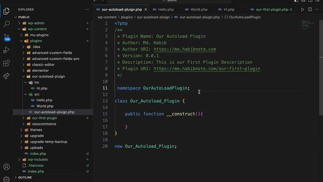 Composer | PSR-4 Autoloader in WordPress Plugin || Advance Development Tutorial Bangla смотреть онлайн