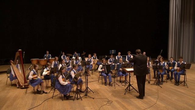 А. Холминов, "Лирическая пьеса", оркестр Ансамбля Локтева. смотреть онлайн