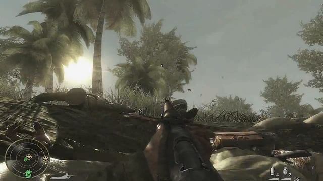 Call of Duty 5: WaW Gameplay PC 9600m GT 720p HD Part1 смотреть онлайн