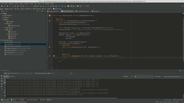 Android OkHttp Tutorial смотреть онлайн