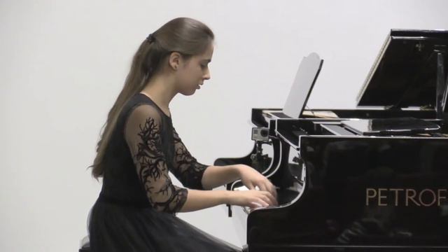 И.С. Бах, Прелюдия и фуга Fis Dur, ХТК, I том исполняет Елена Каткова