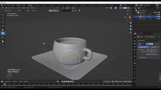 Soup Mug Design Tutorial In Blender | Blender Tutorial For Beginners