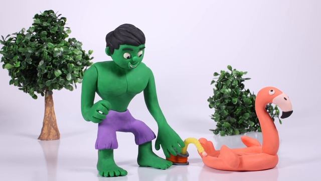 SUPERHERO WATCH A MOVIE ❤ Superhero Babies Play Doh Cartoons For Kids