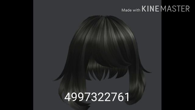 Roblox Black Hair ID Codes~ смотреть онлайн