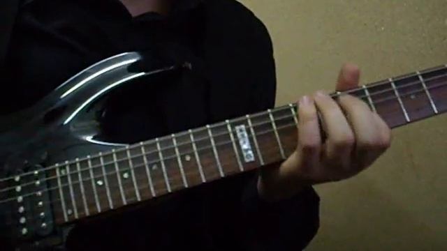 Blues solo(lick) for electro guitar смотреть онлайн