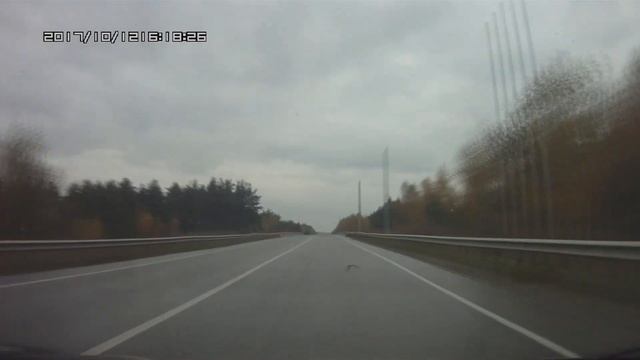 В движении - Коломна Егорьевск Раменское Timelapse смотреть онлайн