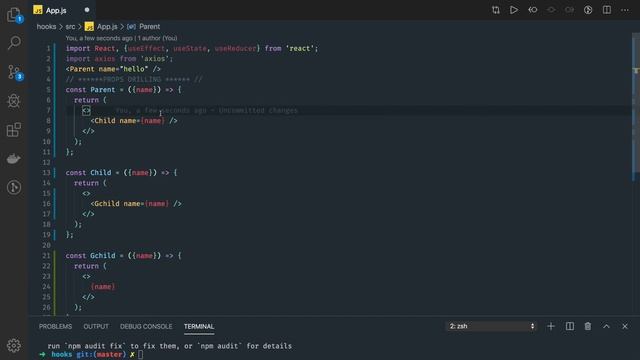 React Hooks useContext Hook #16 смотреть онлайн