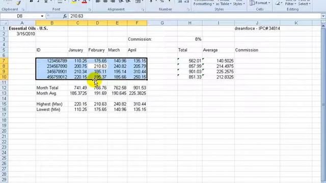 Excel 2010: Working With Font Formats смотреть онлайн