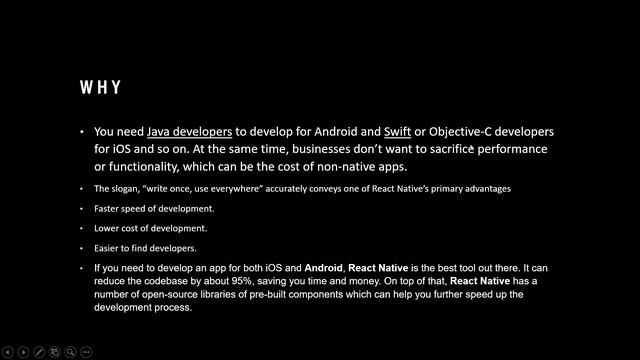What is react native || why or who use react native || history of react-native || advantage of reac смотреть онлайн