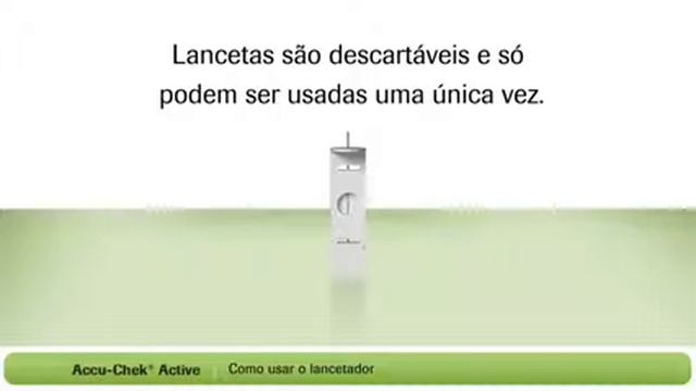 Medidor de Glicose Accu-Chek Active Roche смотреть онлайн