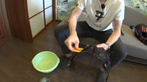 Как затонировать мотошлем | Как закатать шлем, часть 2