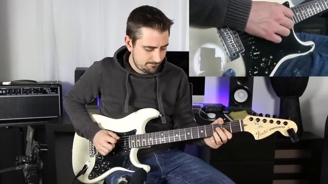 Fender Stratocaster- Seymour Duncan Everything Axe 920D Custom Pickguard