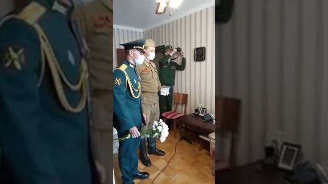 Поздравление Ветеранов с днём победы в п. Им. Маршала Жукова. Лисицина И.Г и Солдатенкова З.Б смотреть онлайн