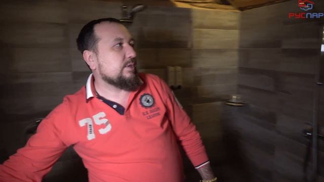 Рум-тур по бане. Была огромная парилка, стала уютная русская баня смотреть онлайн