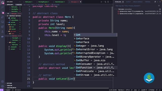 Belajar Java [OOP] - 27 - Abstract Method смотреть онлайн