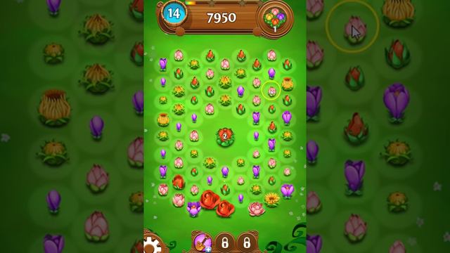 Blossom Blast Saga Level 93 смотреть онлайн