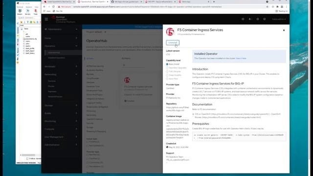 OpenShift 4.7 and F5 CIS user-guide for Standalone BIG-IP using OpenShift SDN смотреть онлайн