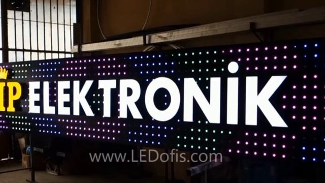 Пиксельная RGB наружная реклама смотреть онлайн