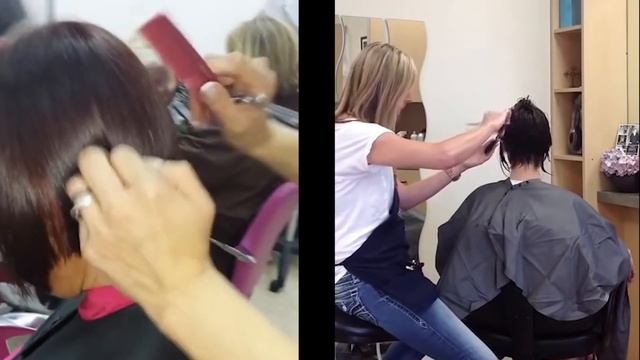 line bob Haircut Short Nape смотреть онлайн