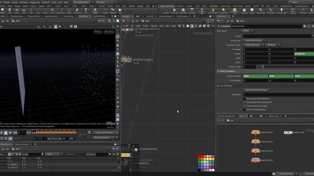 How to create Vellum Strings and render Volume light in Redshift, Scene file included смотреть онлайн