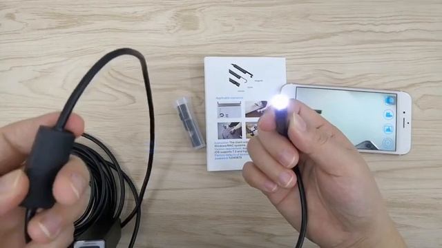 HD Endoscope Inspection Camera for iPhone and Android смотреть онлайн