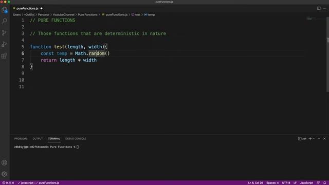 JavaScript Pure Functions are not that easy (Pure Functions Ep - 1) смотреть онлайн