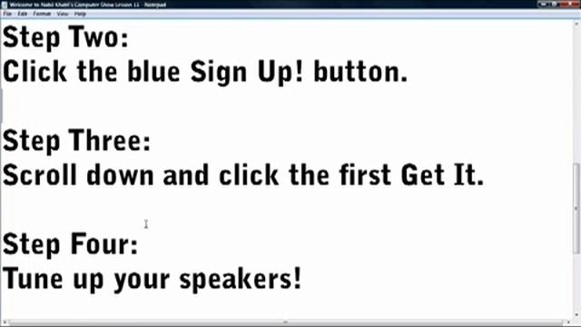 Nabil's Computer Show-How to get a Windows Live Account смотреть онлайн