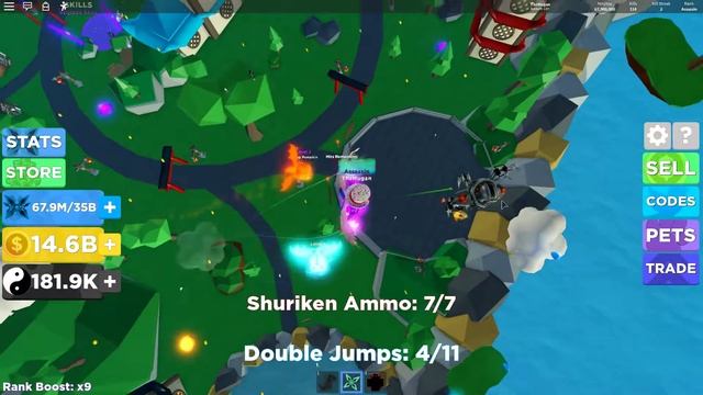ИГРАЮ В NINJA SIMULATOR смотреть онлайн