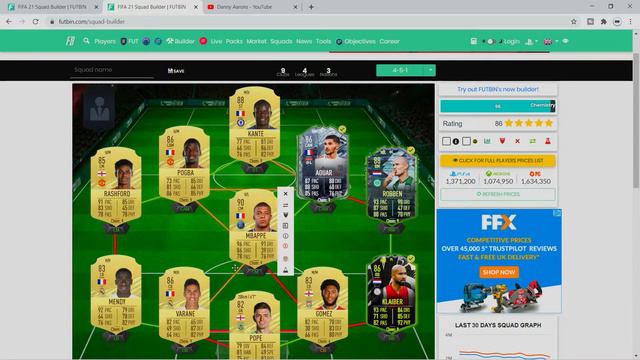 I RATE YOUR TEAMS FIFA 21! THE BEST SQUADS IN FIFA? FIFA 21 SQUAD REVIEWS w/ CR7, MBAPPE & MORE! смотреть онлайн