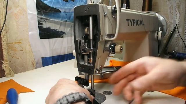 Установка прижимного ролика на Typical GC 201 смотреть онлайн