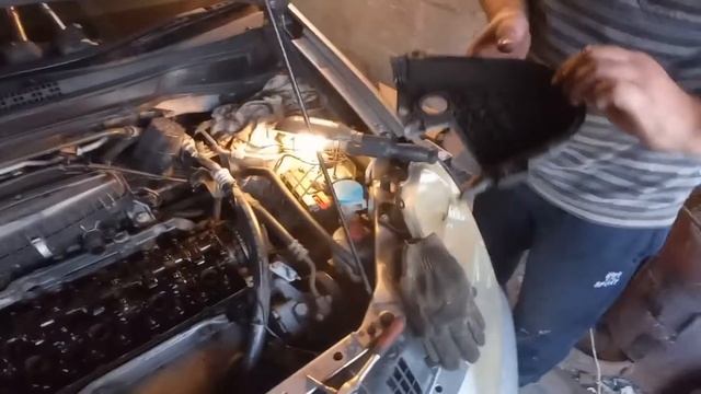 Борт журнал Honda Stream-регулировка клапанов, двигатель D17A смотреть онлайн