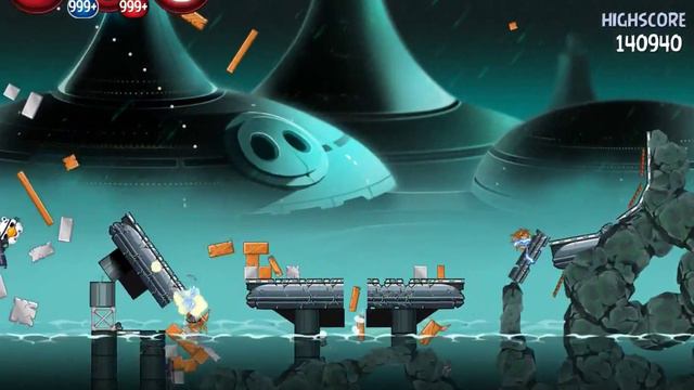 Angry Birds Star Wars 2 Rise of the Clones P4-18 3 Star Walkthrough смотреть онлайн