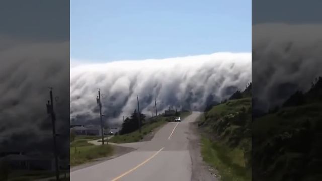 Удивительное явление природы: облака упали с неба! смотреть онлайн