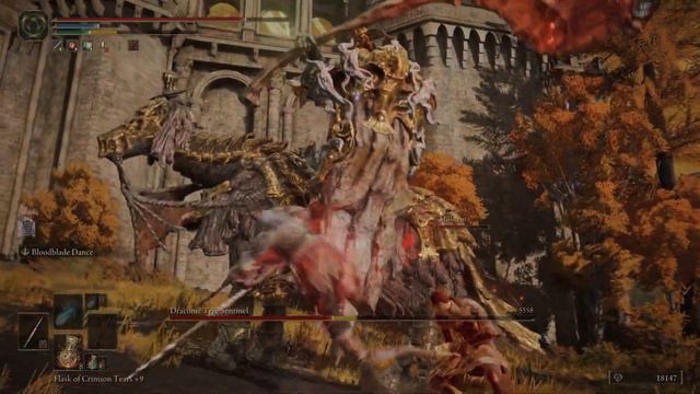 Elden Ring - Draconic Tree Sentinel with Millicent смотреть онлайн