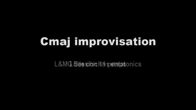 Cmaj improvisation - Learn & Master Guitar student смотреть онлайн
