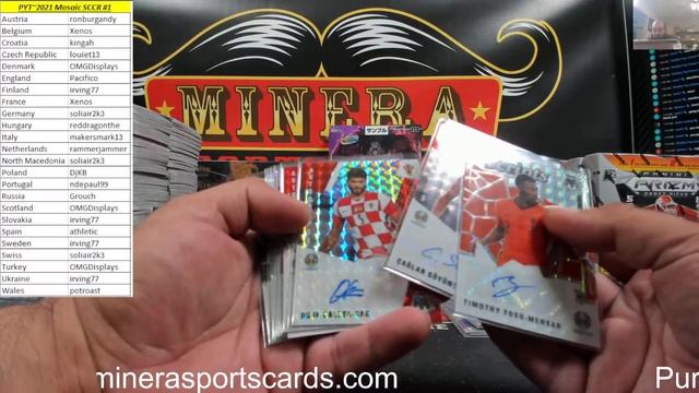 Hit Recap~Pick Your Team~2020-21 Panini Mosaic UEFA Euro Soccer 12 Box Case Break #1 смотреть онлайн