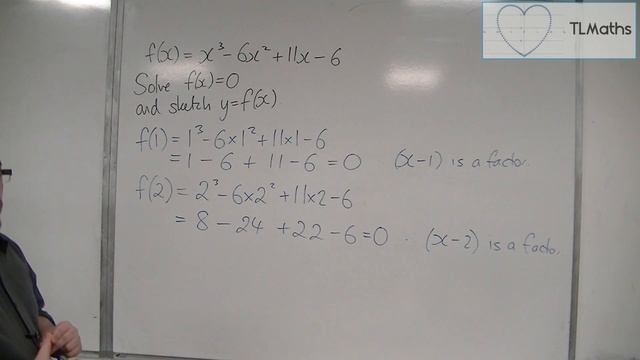 OCR MEI Core 1 7.13a Using the Factor Theorem to Solve a Cubic Equation and Sketch the Curve смотреть онлайн