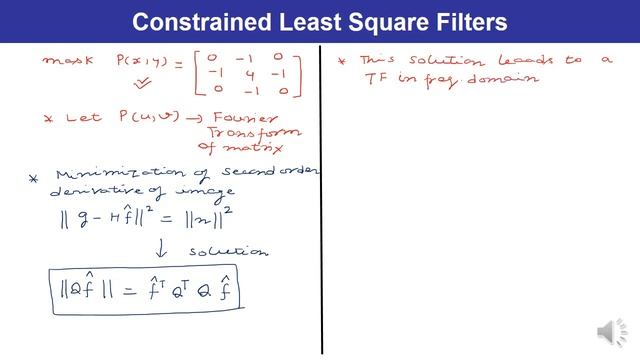 L35 | Constrained Least Square Filters || Digital Image Processing смотреть онлайн