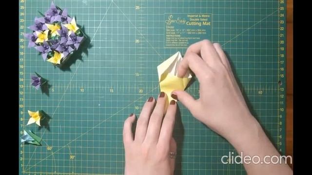 Майстер-клас (оригамі) =Ірис= / DIY origami Iris смотреть онлайн