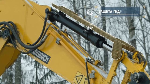 Гусеничный экскаватор JCB JS220 // Идеальное решение для лесозаготовки смотреть онлайн