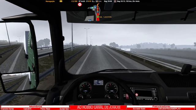 MAPA ELITE DA RODAGEM VERSÃO 1.2.1 - Euro Truck Simulator 2 - 1.48.5 - GamePlay ao Vivo #01 смотреть онлайн