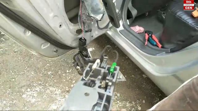 HOW TO REPLACE THE DOOR ACTUATOR (REAR LEFT) OF COROLLA 9TH GENERATION (01-07) #corolla9thgen смотреть онлайн