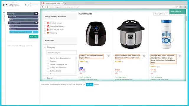 How To Get Data From Target.com? | Parsehub Tutorial смотреть онлайн