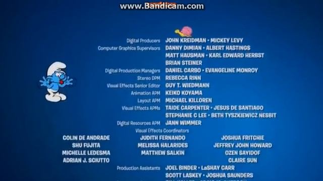 The Smurfs 2 Credits смотреть онлайн