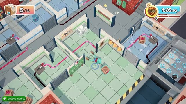 Moving Out | Locked Lever Lab (111% Walkthrough) **XBOX GAME PASS** смотреть онлайн