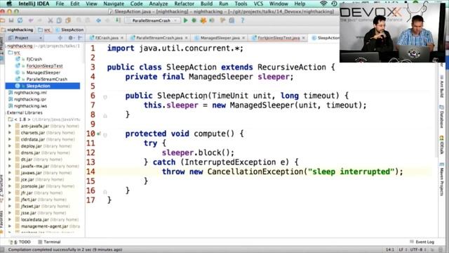 Live Hacking with Heinz Kabutz on ManagedBlocker смотреть онлайн
