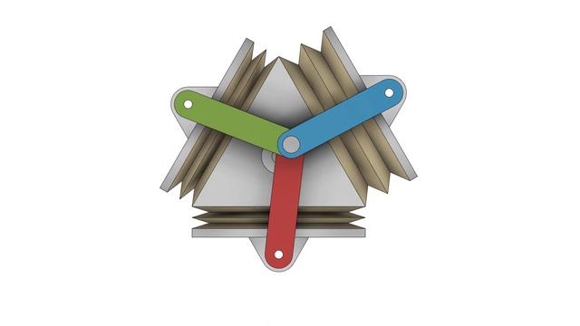 1595 КП ЦУ - Кривошипно-ползунный механизм тройного меха смотреть онлайн