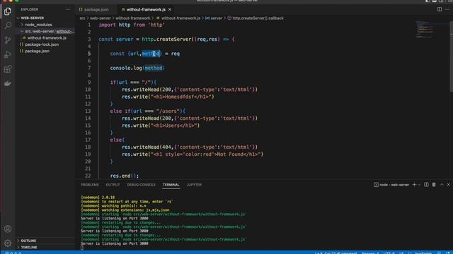 Node JS ile web server geliştiriyoruz : EXPRESS + HTTP смотреть онлайн
