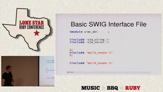 Lone Star Ruby Conference 2010 - Getting Started With C++ Extensions смотреть онлайн